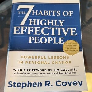 The 7 Habits of Highly Effective People by Stephen R. Covey - Blue Cover